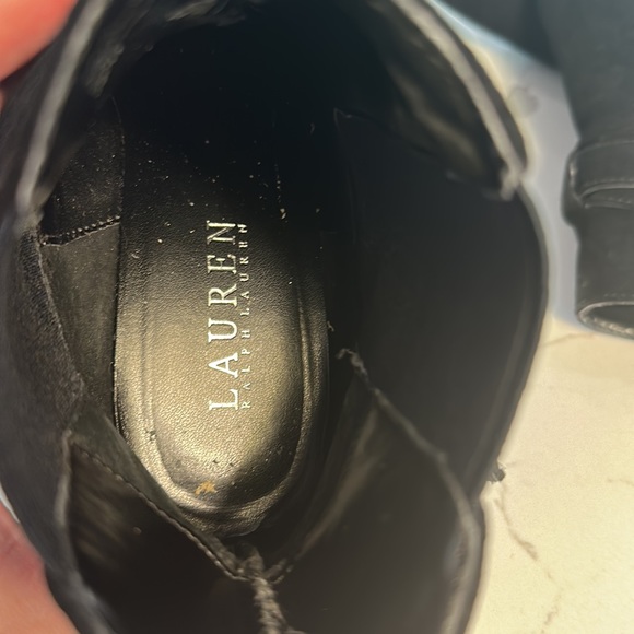 Ralph Lauren 90’s wedges are back, or maybe they never left. Suede boot. - Picture 5 of 8